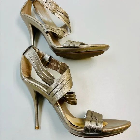 Aldo Kaveney-82 Gold Heels - Picture 5 of 7
